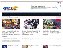 Tablet Screenshot of animeakgame.com